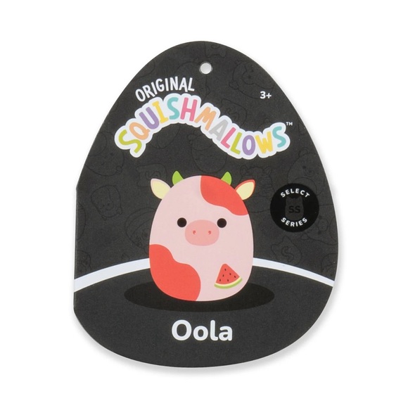 New 8” UNOPENED Oola the Watermelon 🍉 Scented Cow Squishmallow- Select Series - Picture 5 of 6